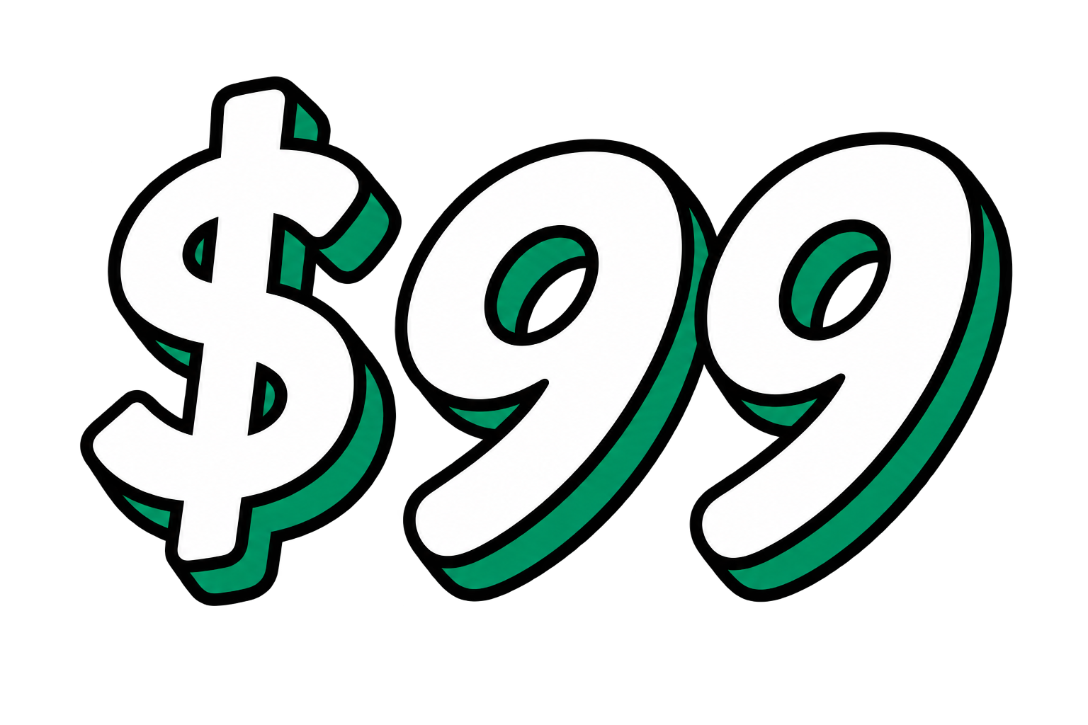Ninety-nine dollars