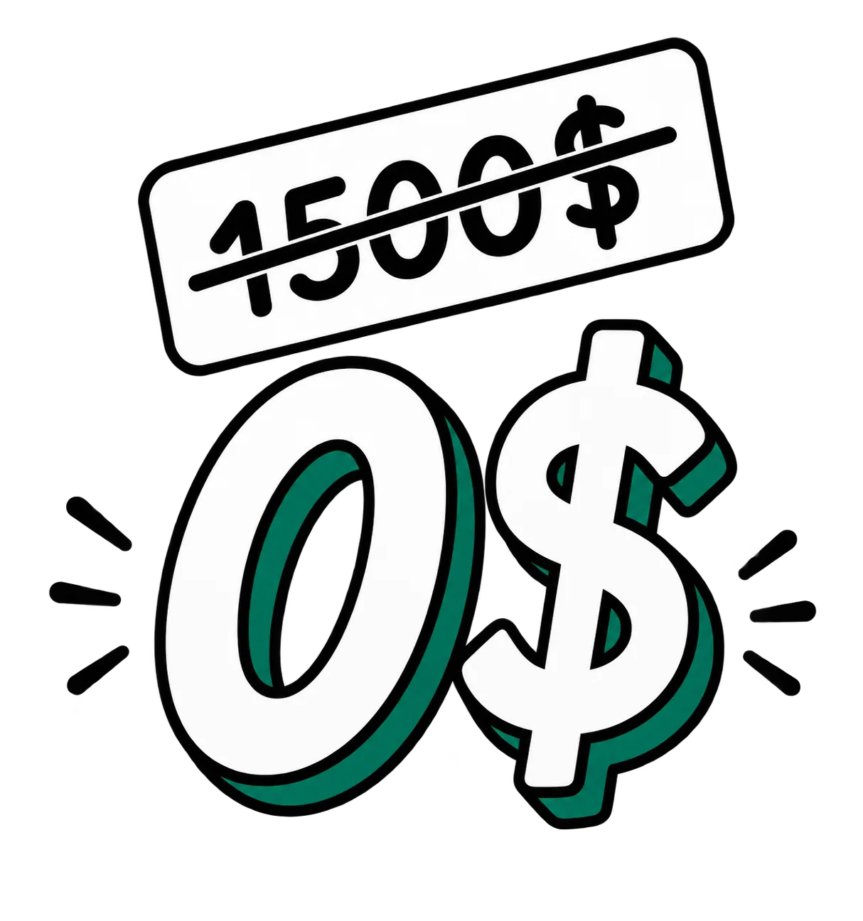 Zero dollars